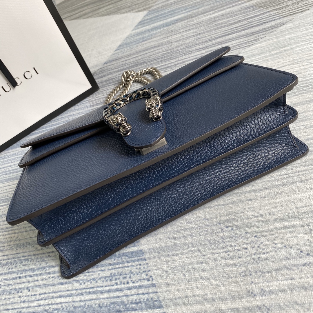 Gucci Dionysus Small Shoulder Bag 400249 Dark blue